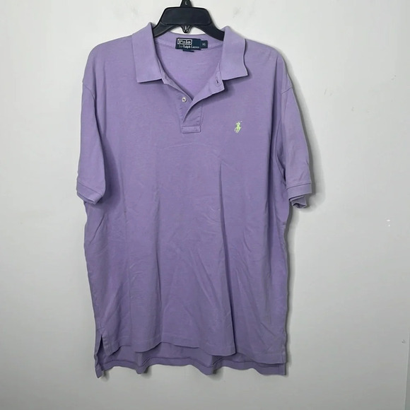 Polo Ralph Lauren Purple Polo Shirt - Picture 1 of 5